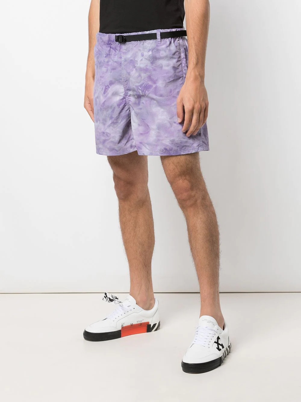 Trail tie-dye bermuda shorts - 3