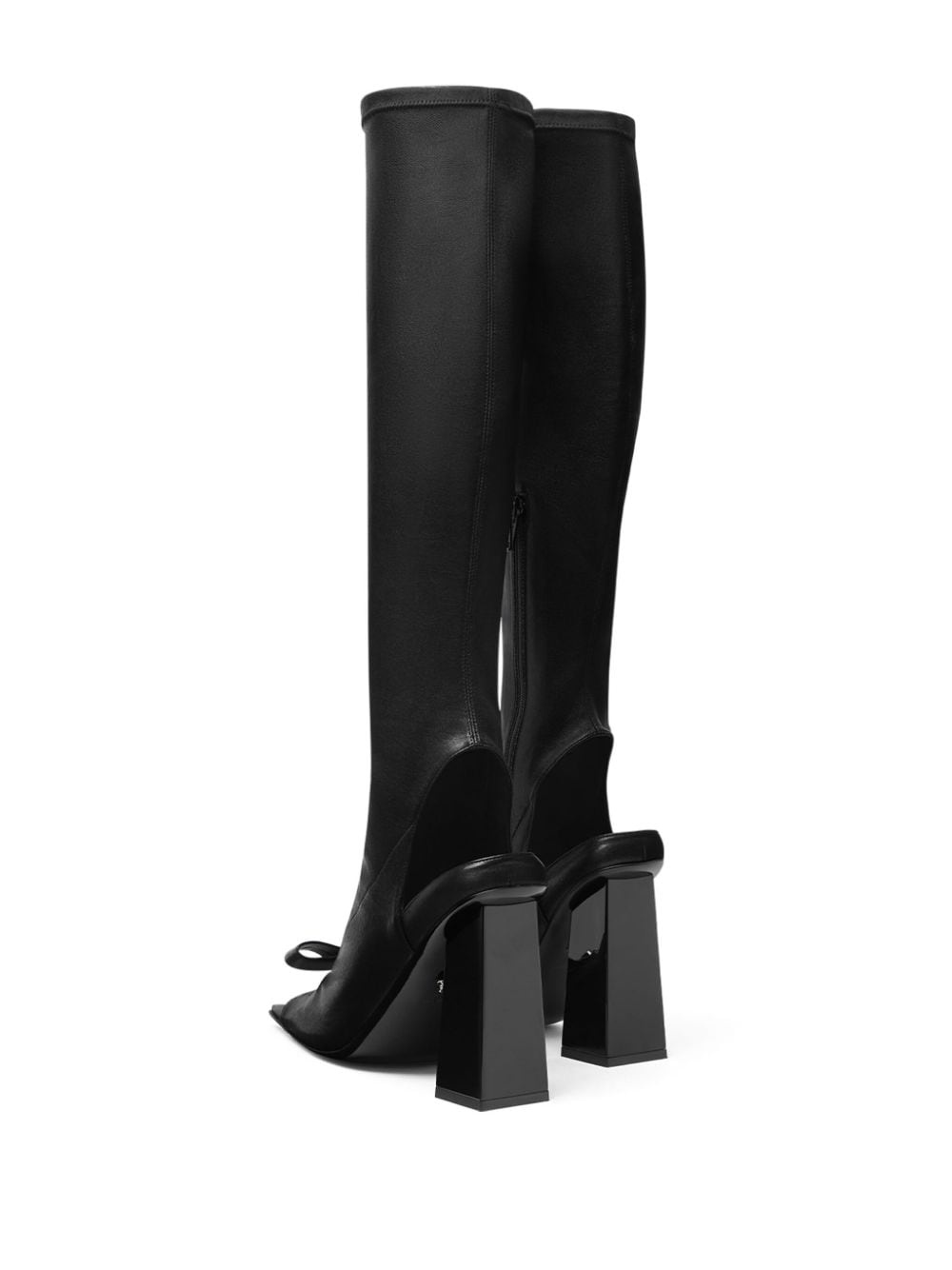 100mm Medusa-plaque knee-high boots - 3