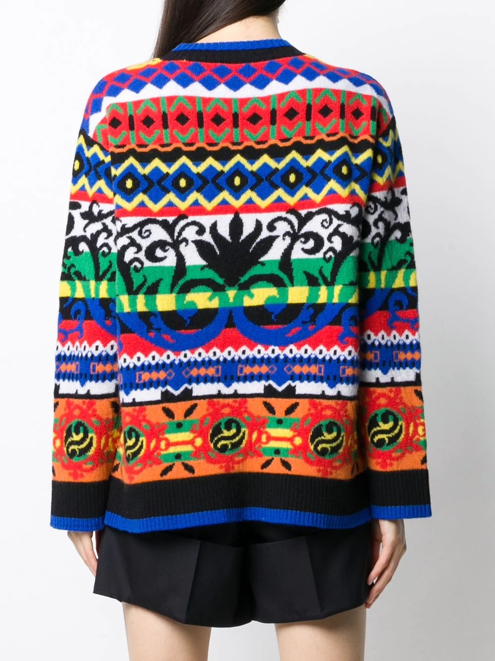 abstract pattern jumper - 4