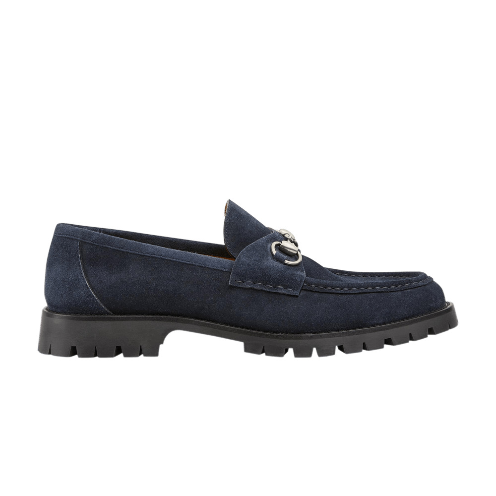 Gucci Loafer Horsebit 'Blue' - 1