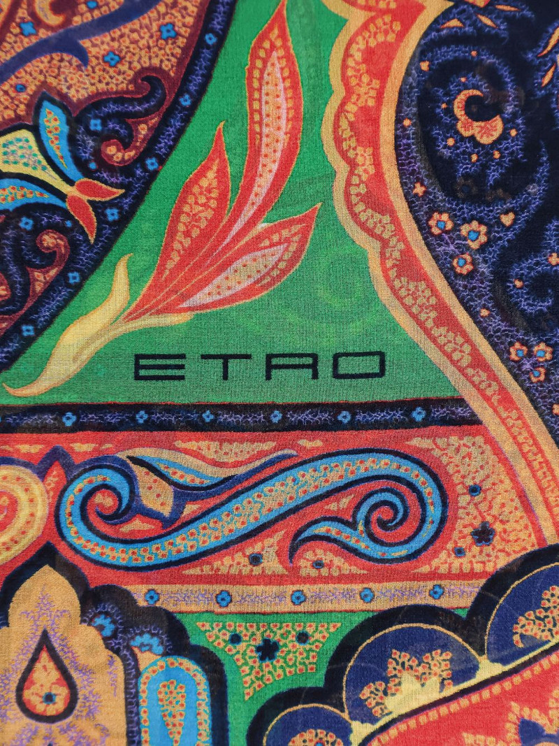 Etro silk scarf outlook