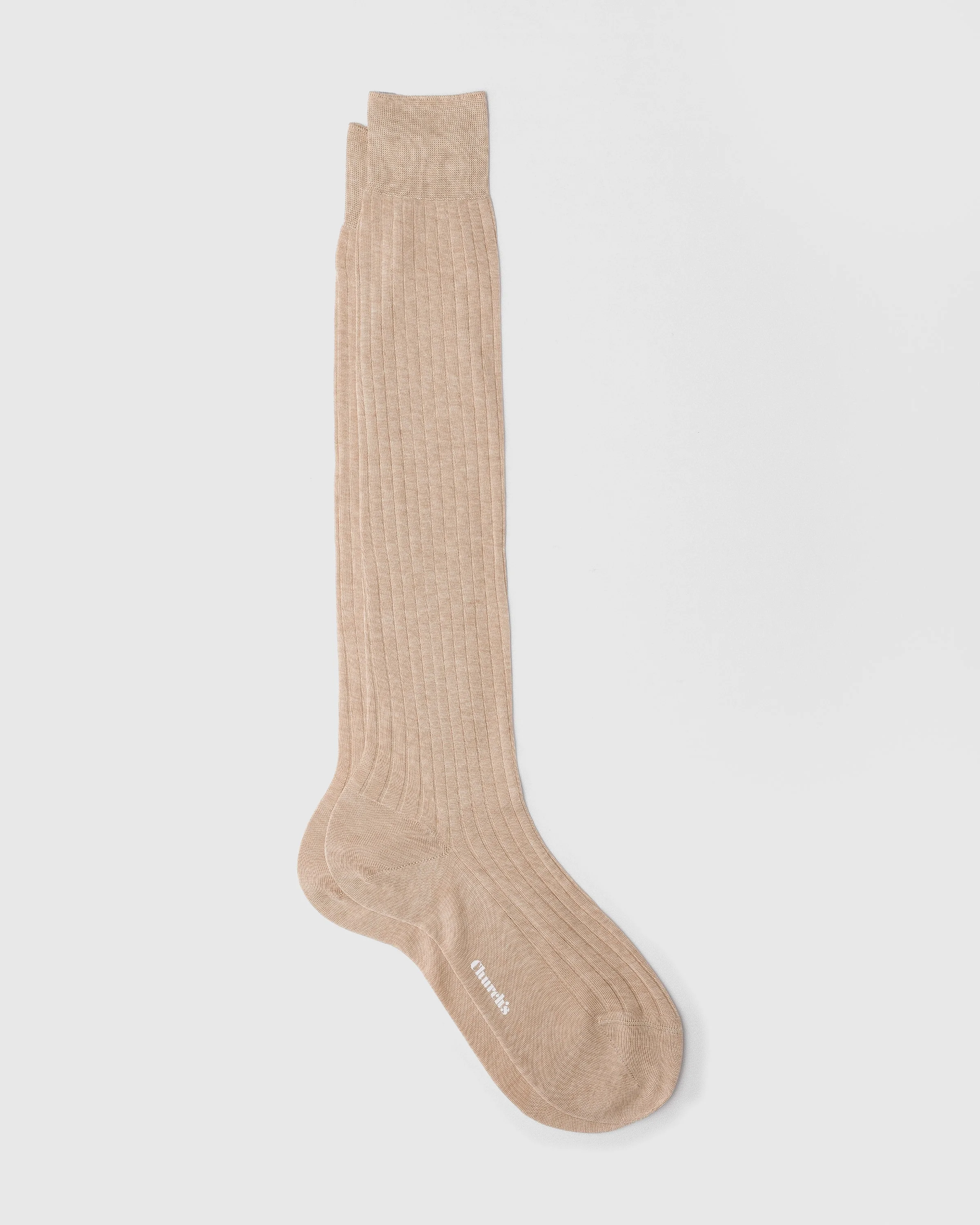 Ribbed cotton socks - 1