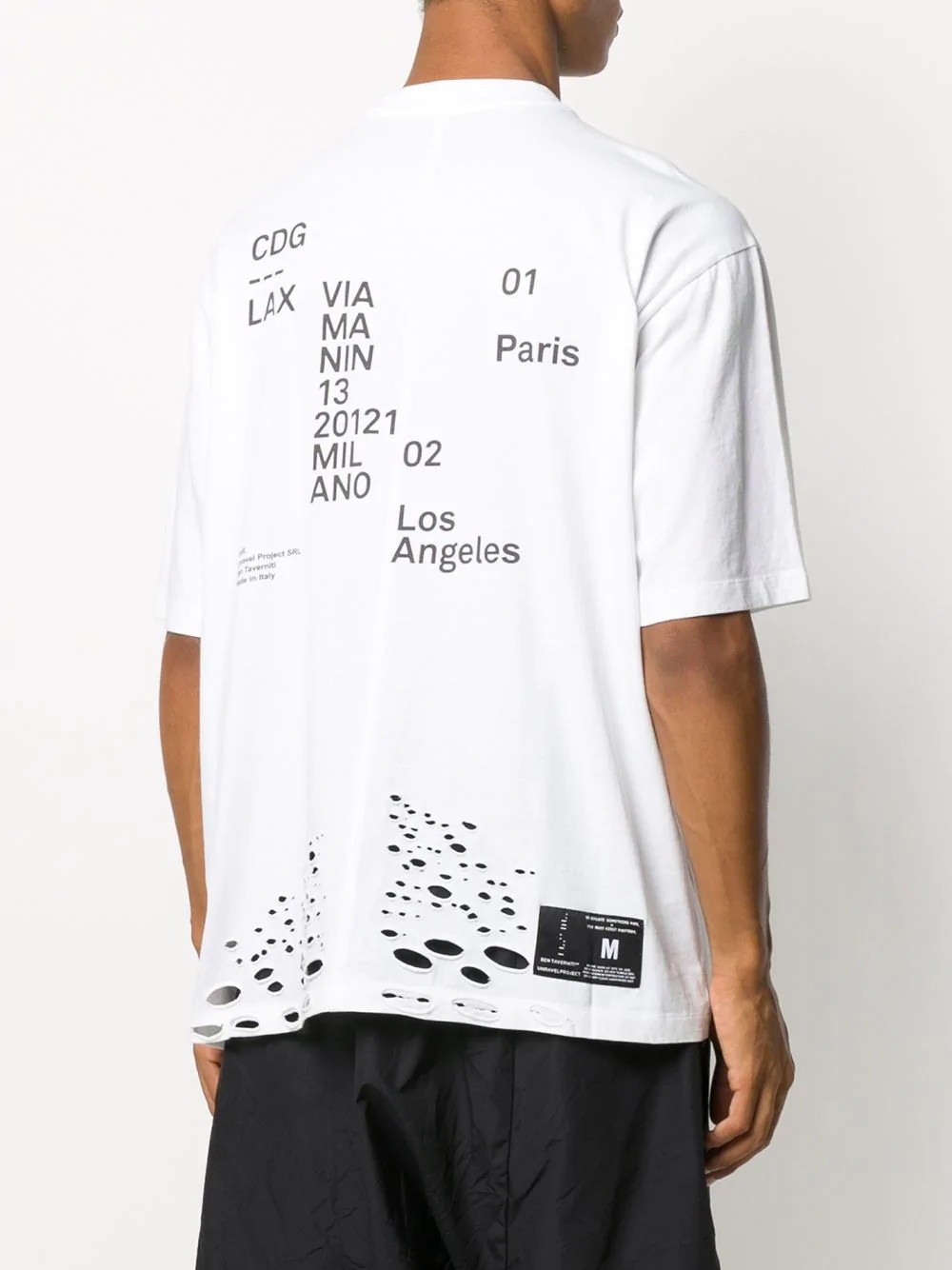 LAX Distress printed T-shirt - 4