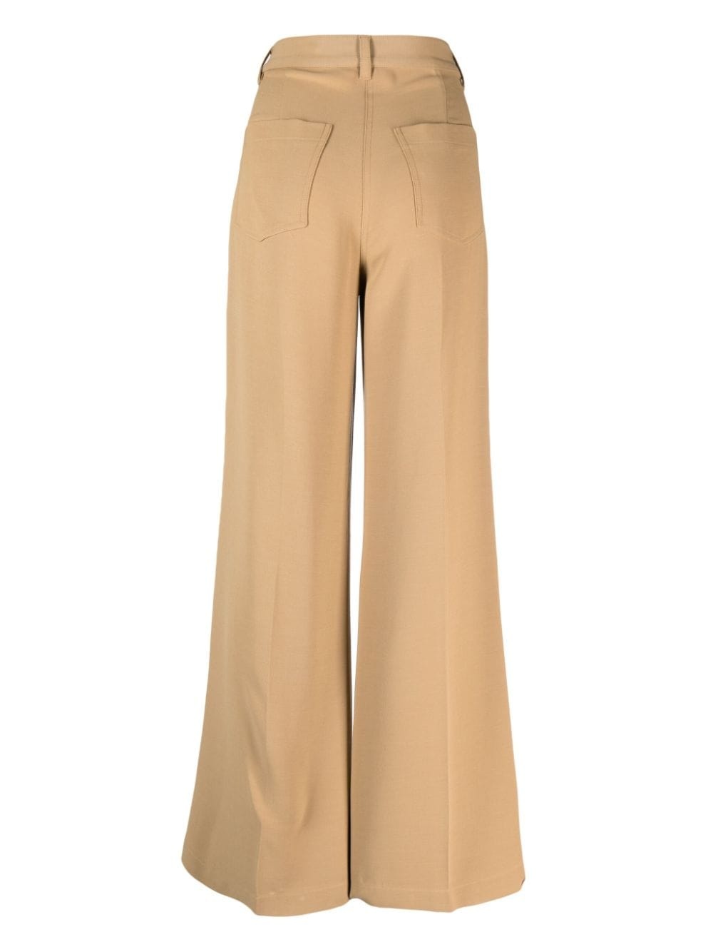 high-waisted palazzo pants - 2