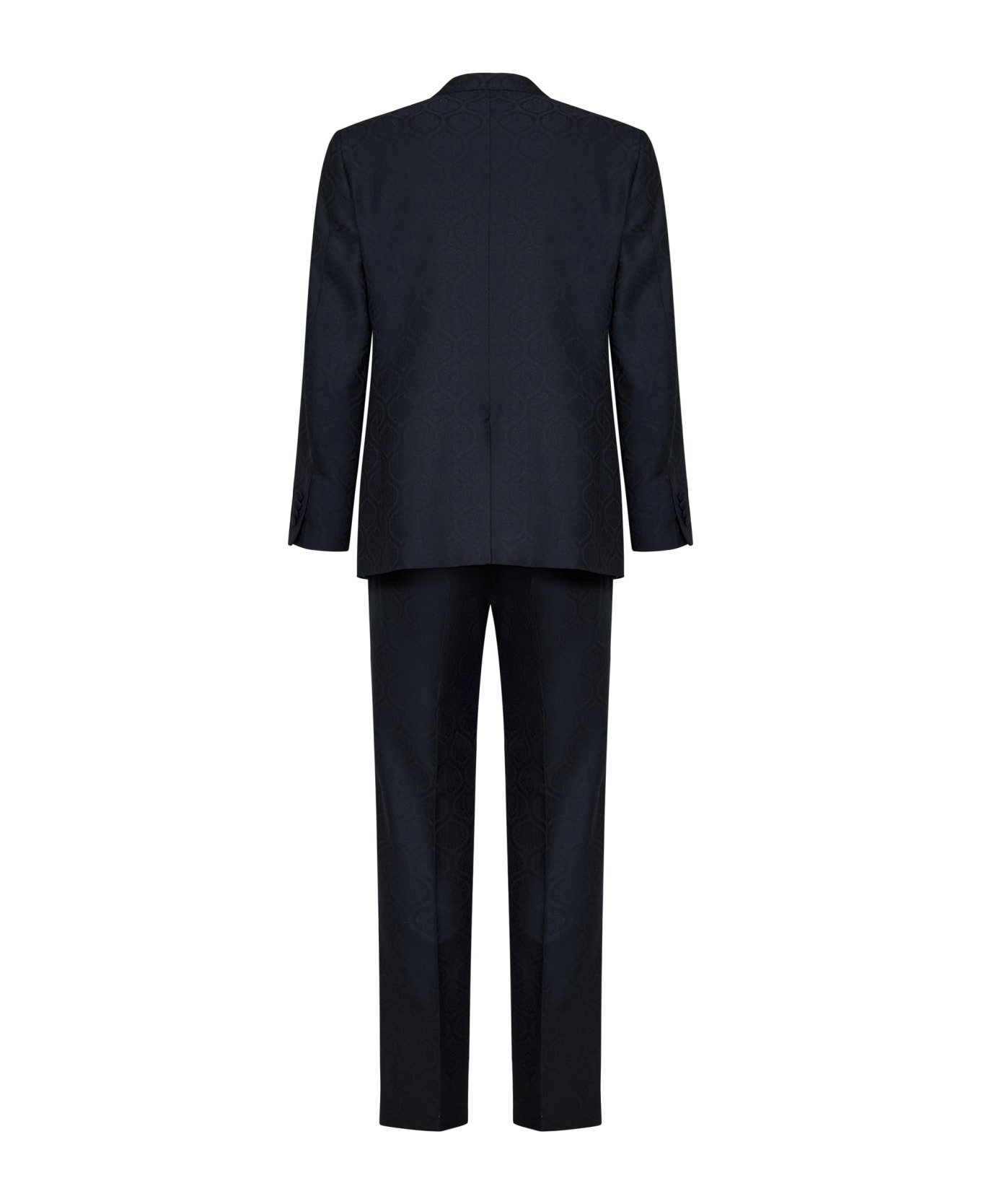 Single-breasted Jacquard Blazer - 2
