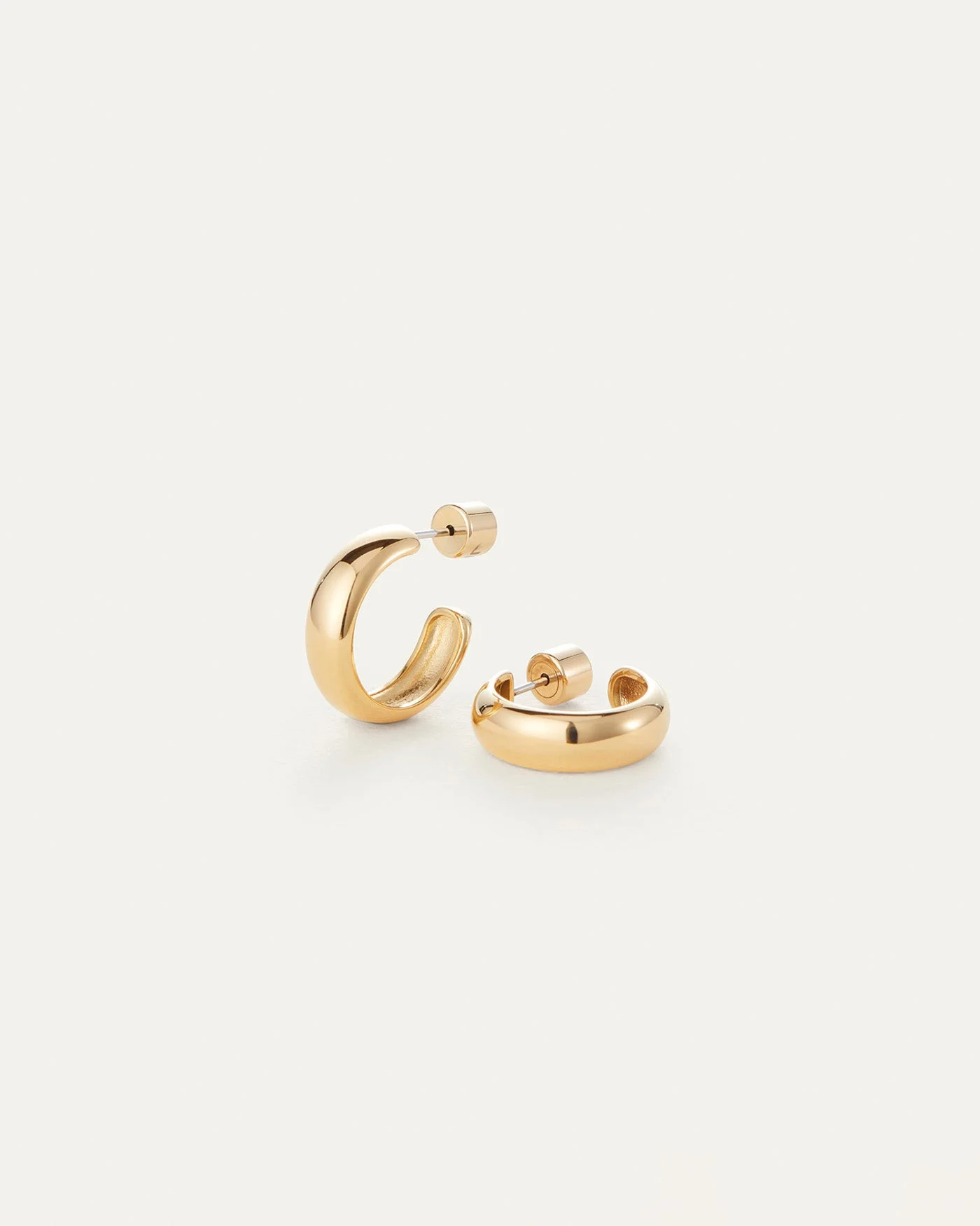 Staple Hoop Earrings - Small - 1