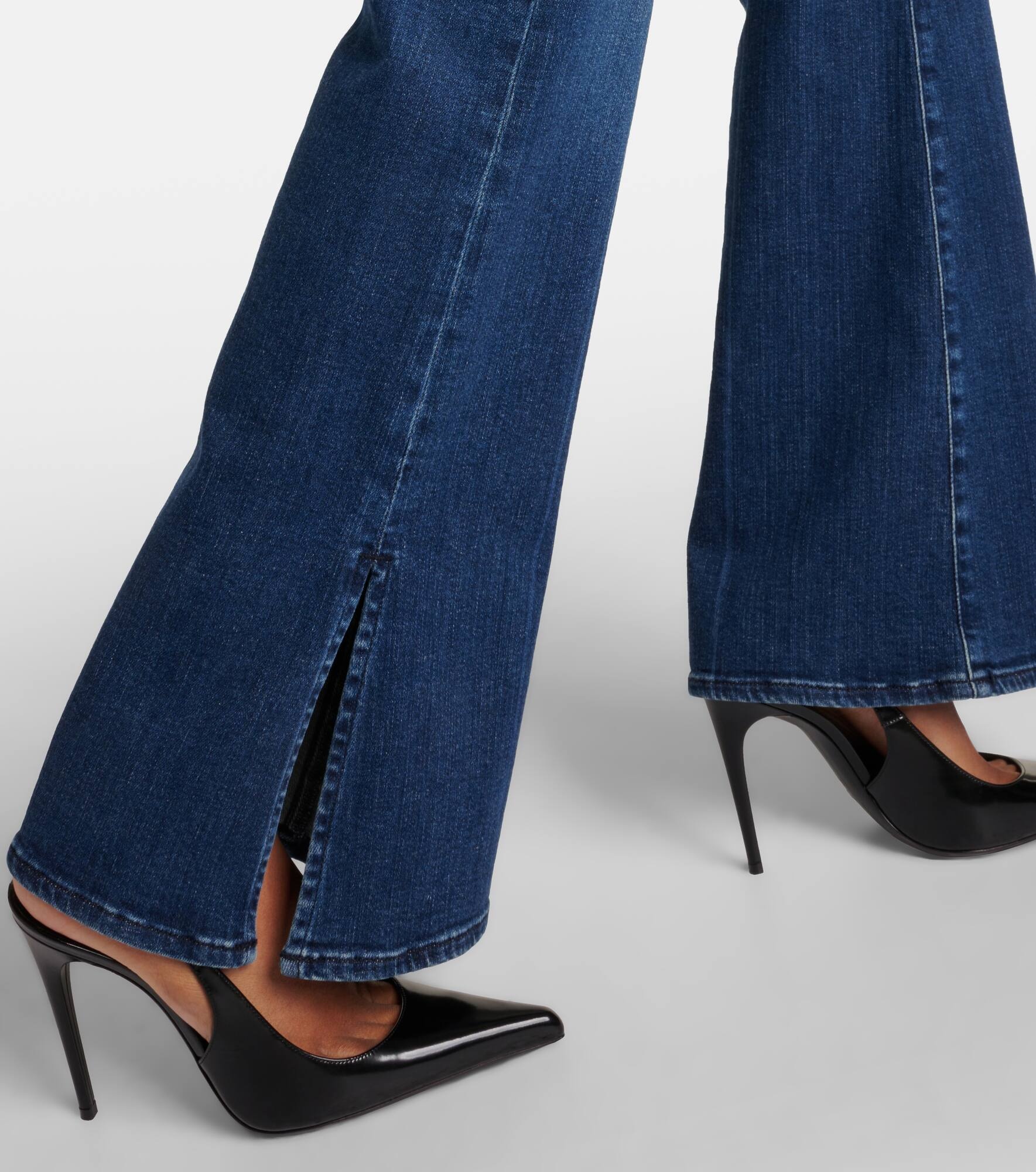 Le Easy Flare high-rise flared jeans - 5