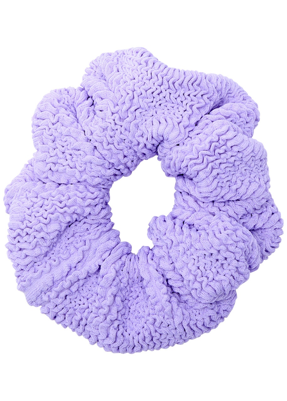 Hunza G Seersucker Scrunchie - 1
