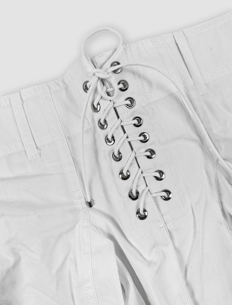 LUDOVIC DE SAINT SERNIN Ruffle mini skirt outlook