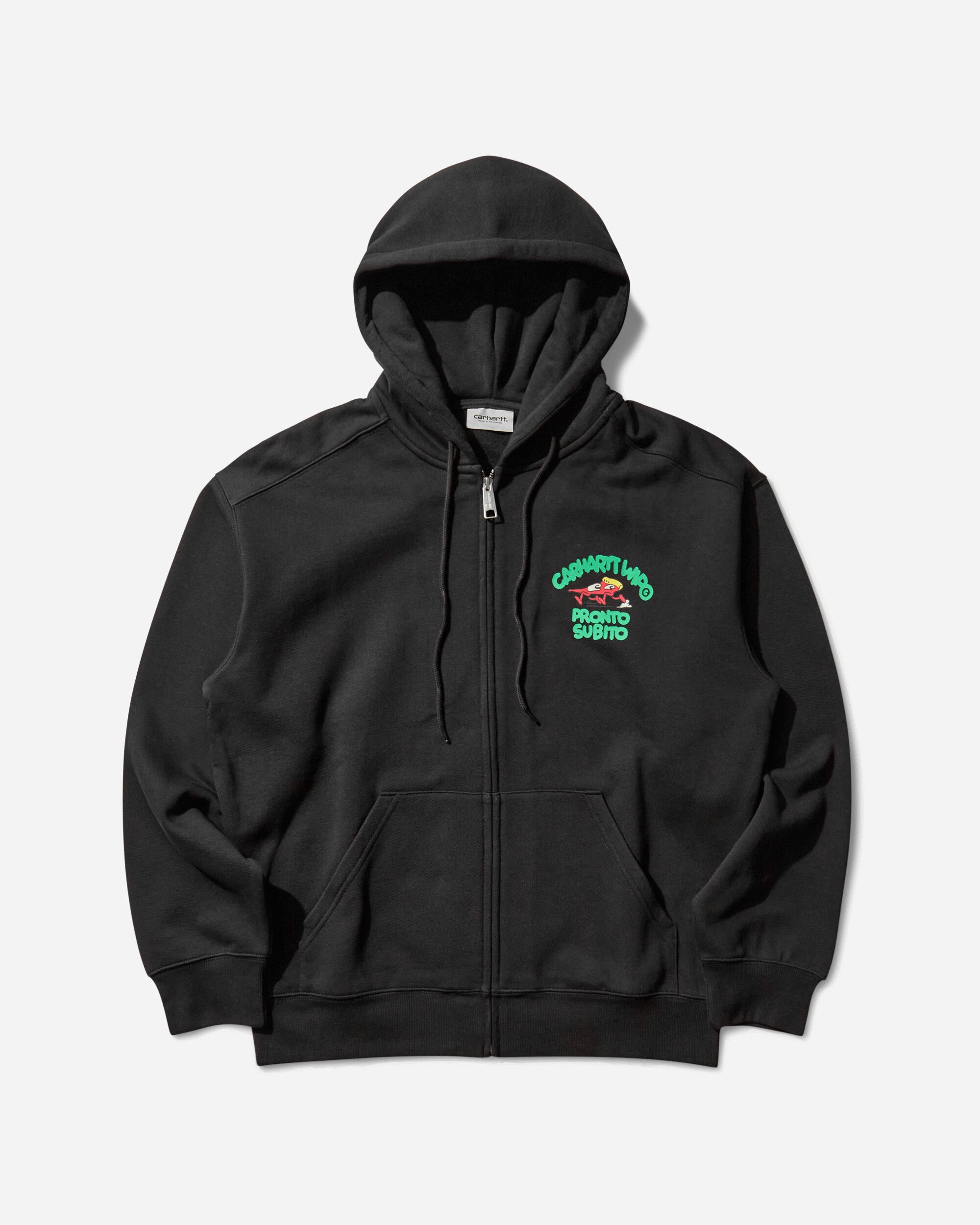 Men's Hooded Pronto Sweat Jacket Black - 1