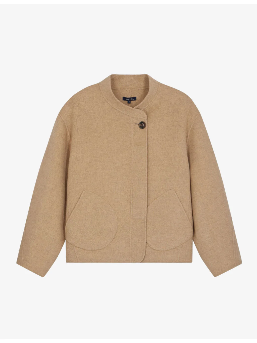 Windsor relaxed-fit wool-blend coat - 1