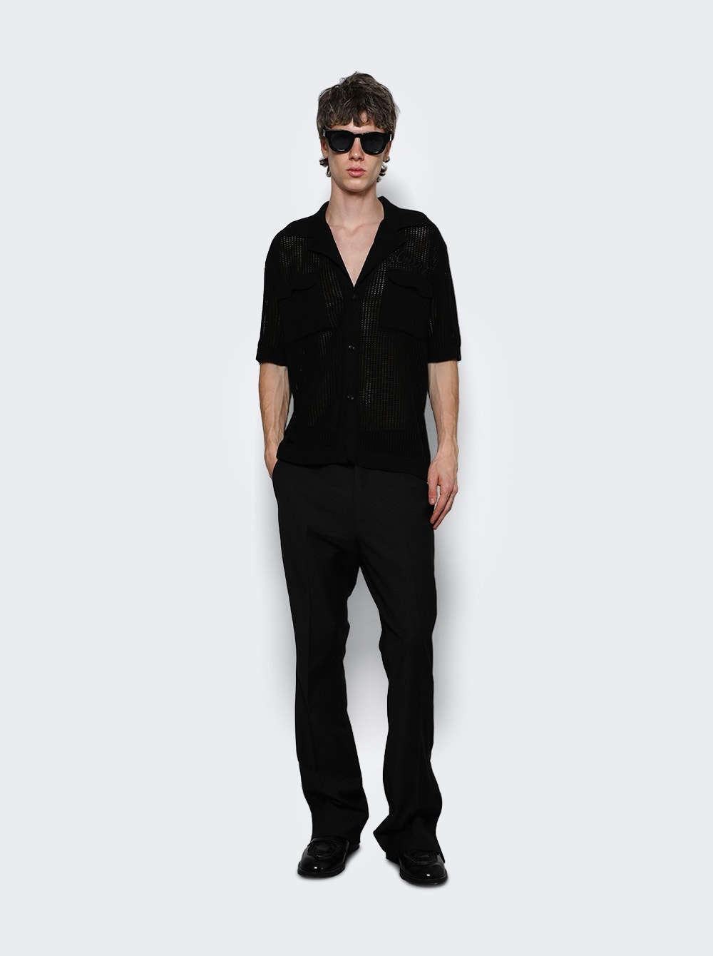 Loose Flare Pant Black - 2