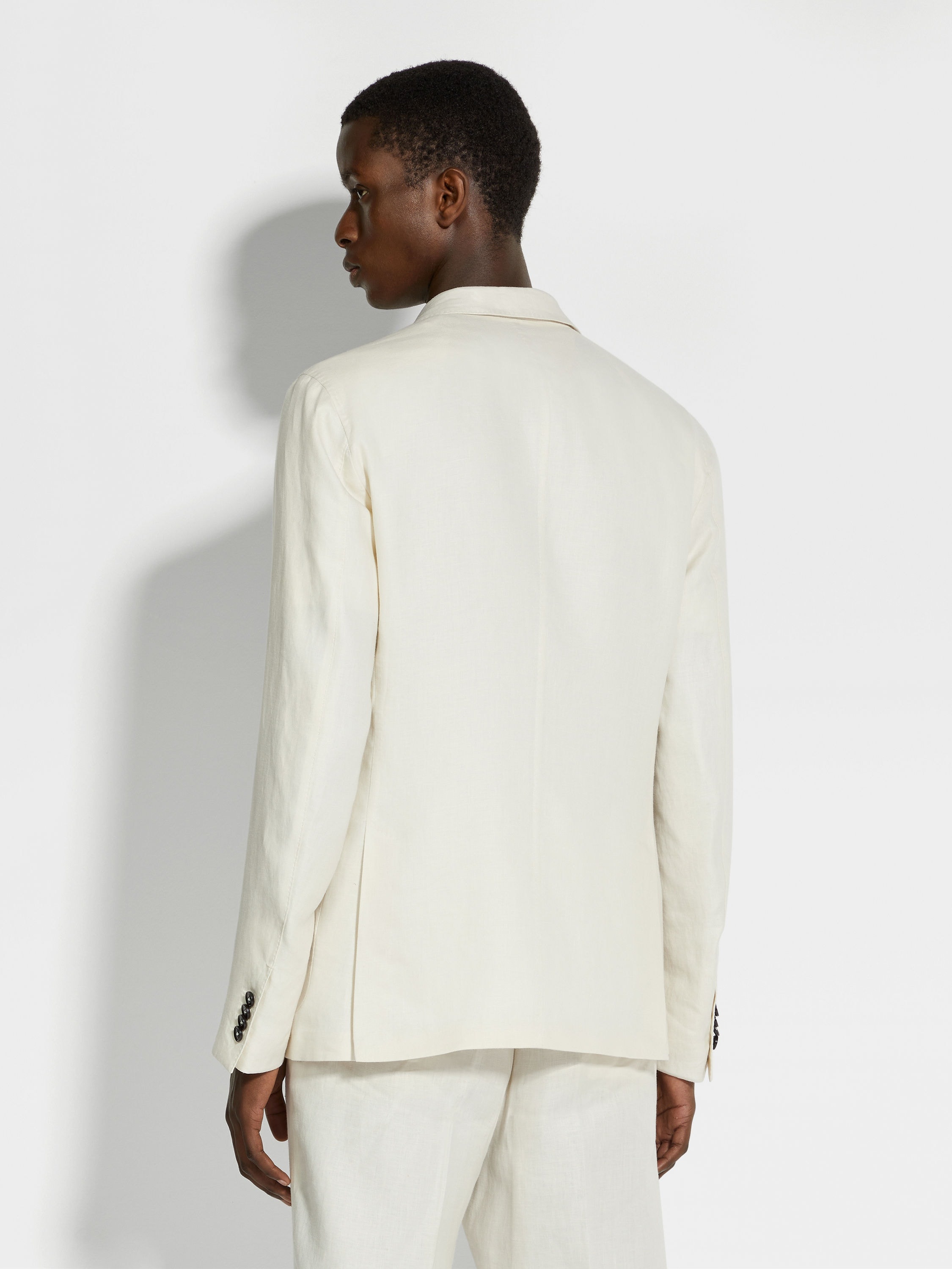 OFF WHITE OASI LINO SHIRT JACKET - 5