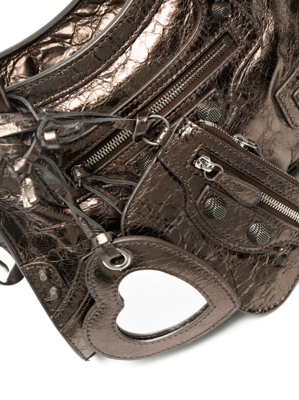 XS Neo Cagole metallic tote bag - 5