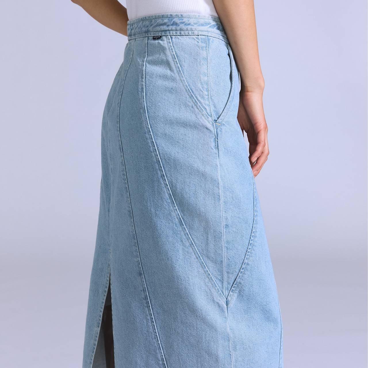 SEAMED SKIRT - 4