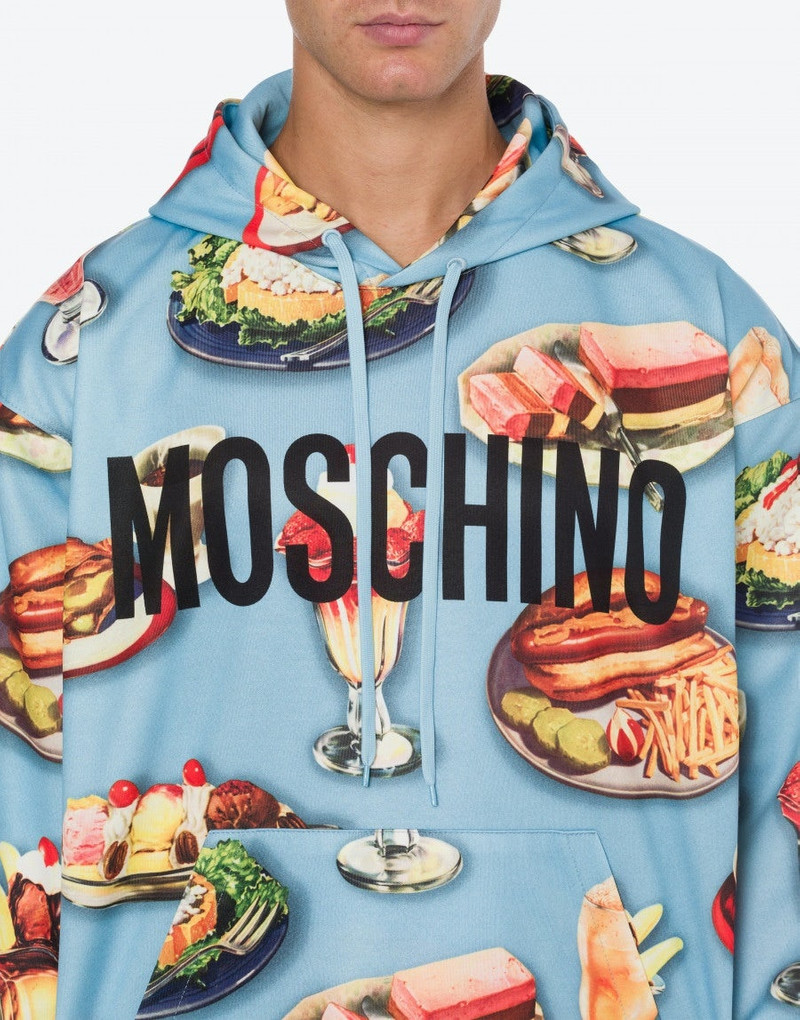 FOOD PRINT HOODIE 4