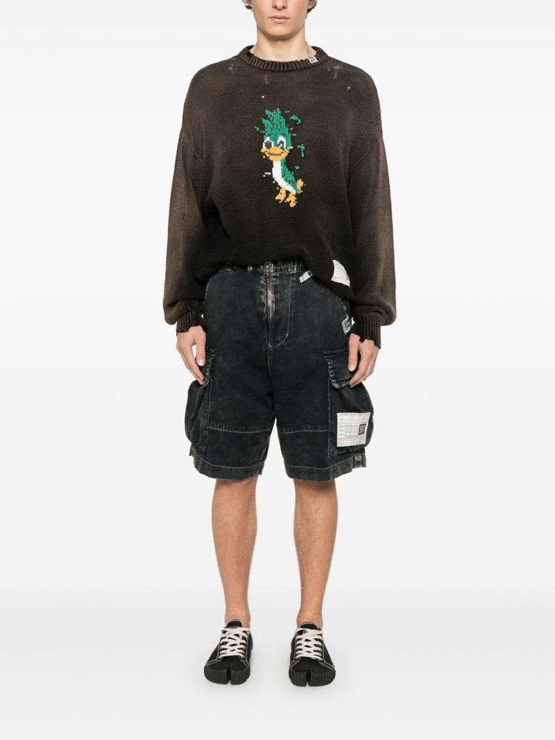 Maison MIHARAYASUHIRO denim cargo shorts outlook
