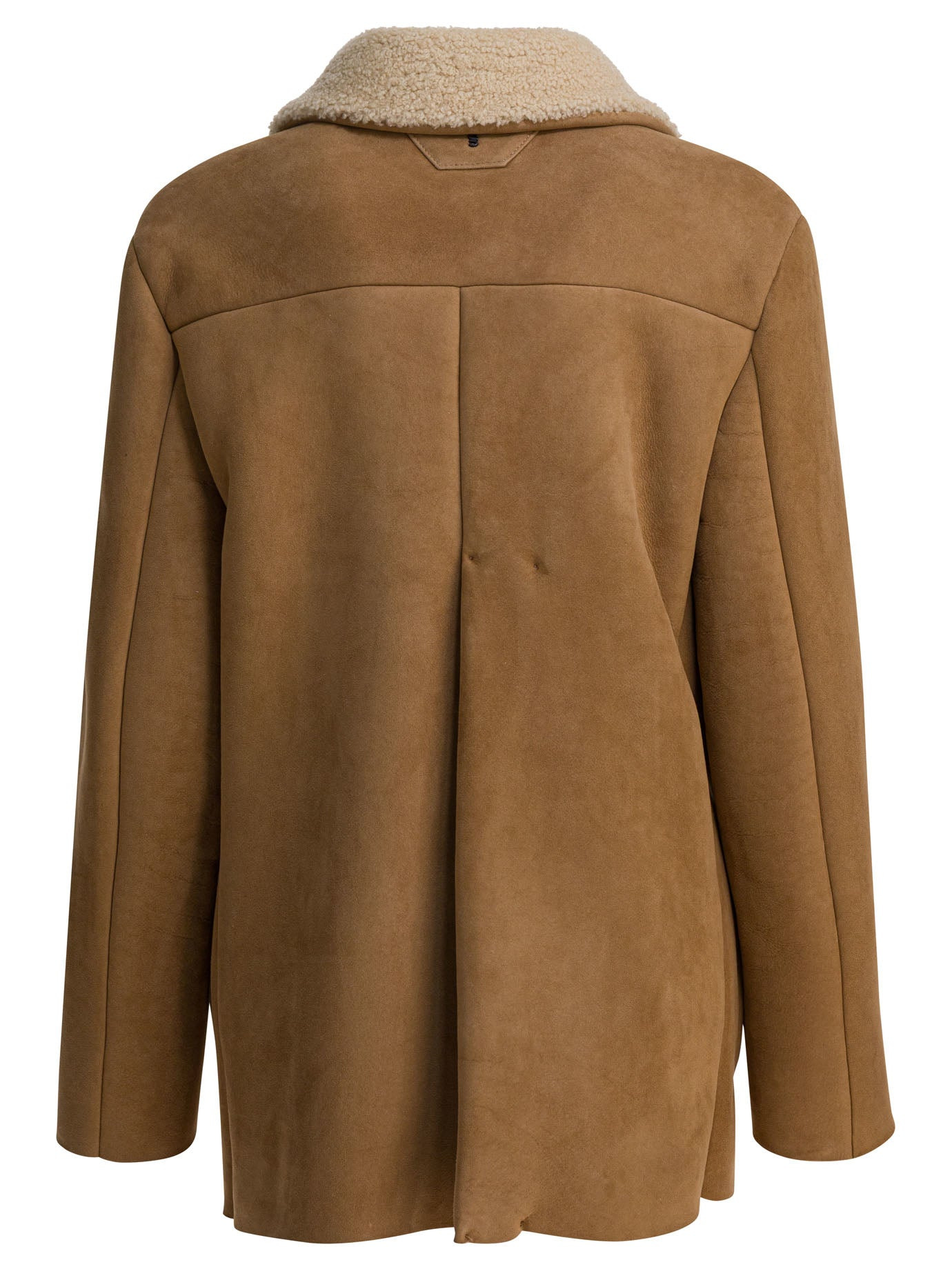 Salvatore Santoro - Salvatore Santoro Balzer Shearling Suede Leather Jacket - 2