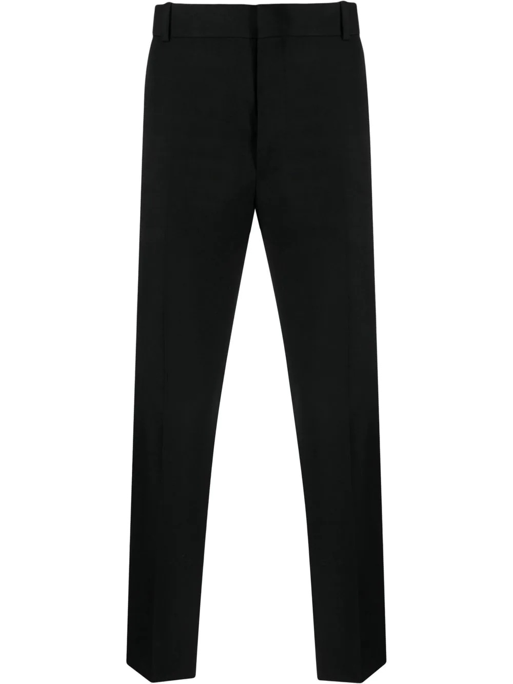 slim tailored-cut trousers - 1