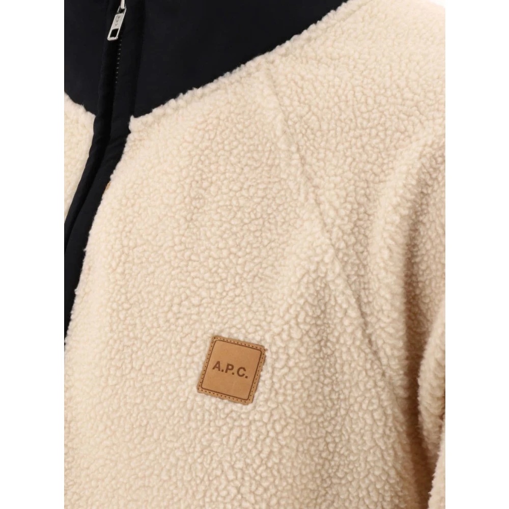A.P.C. ECRU SWEAT ISLAND STYLISH SWEATSHIRT | miinto