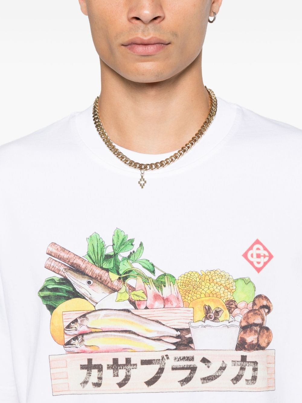 graphic-print cotton T-shirt - 4