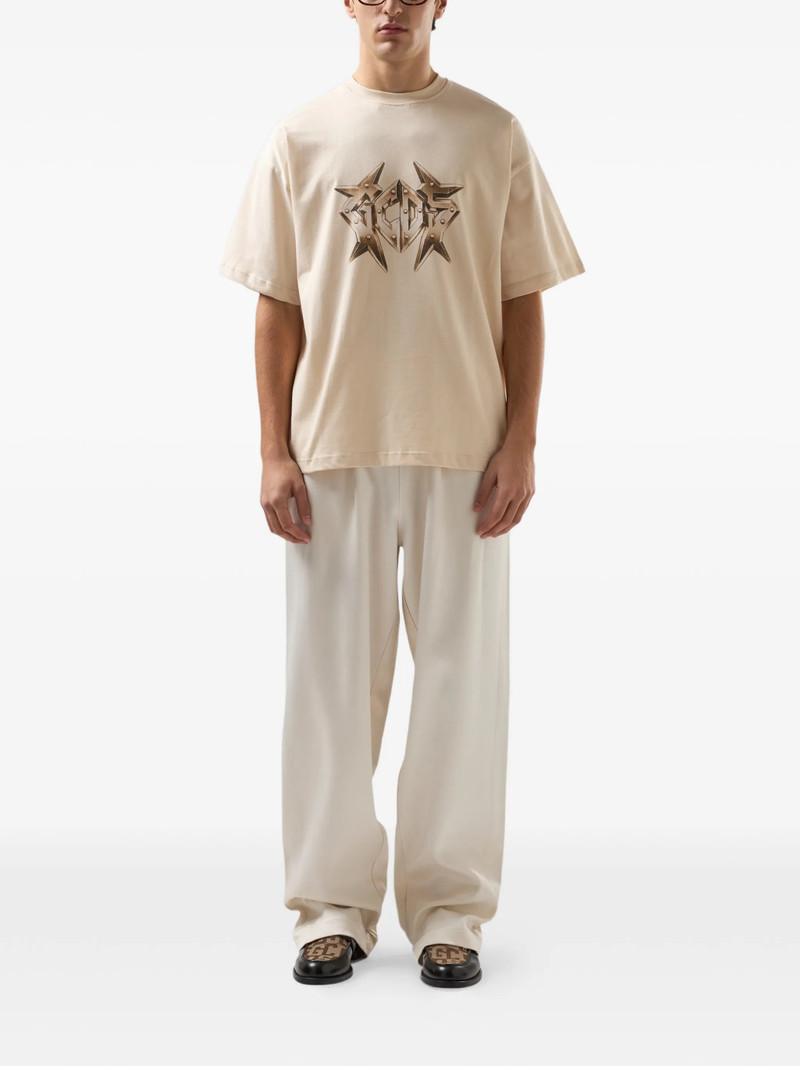 GCDS Gcds Studded Logo-detail T-shirt outlook