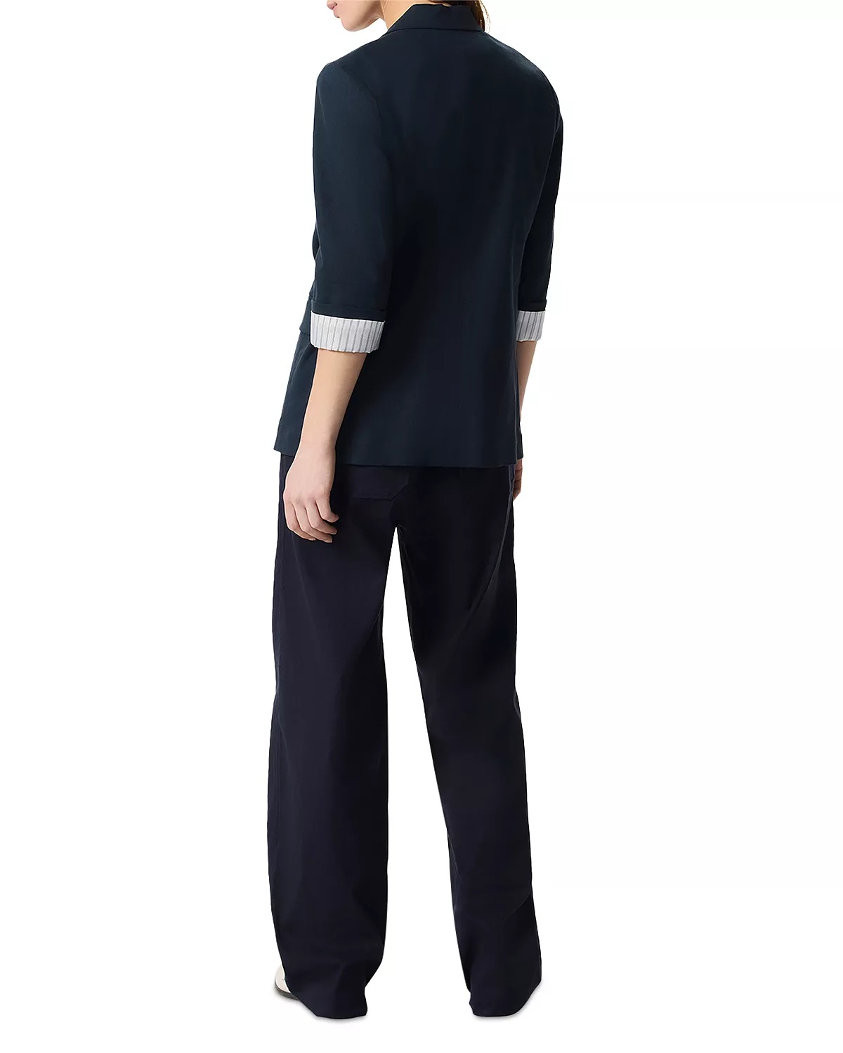 Jennie Contrast Cuff Blazer - 4