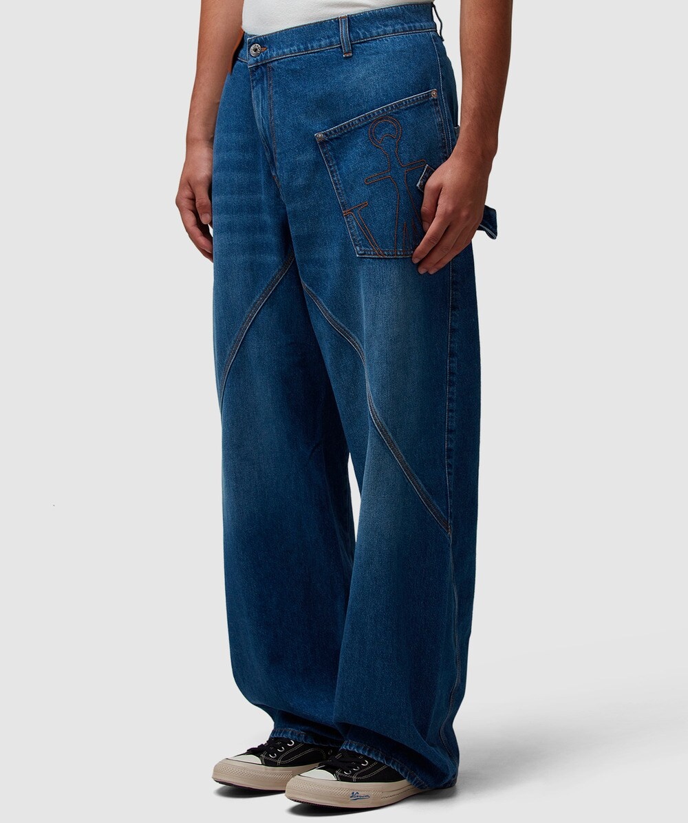 Twisted workwear denim pant - 2