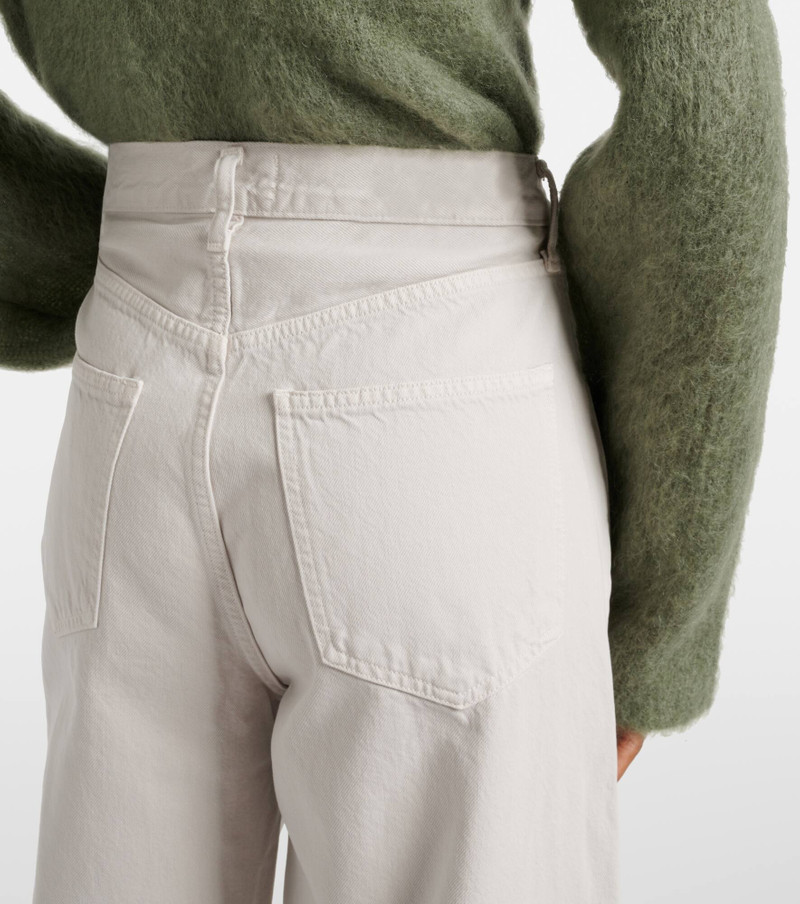 Low Curve mid-rise wide-leg jeans 7
