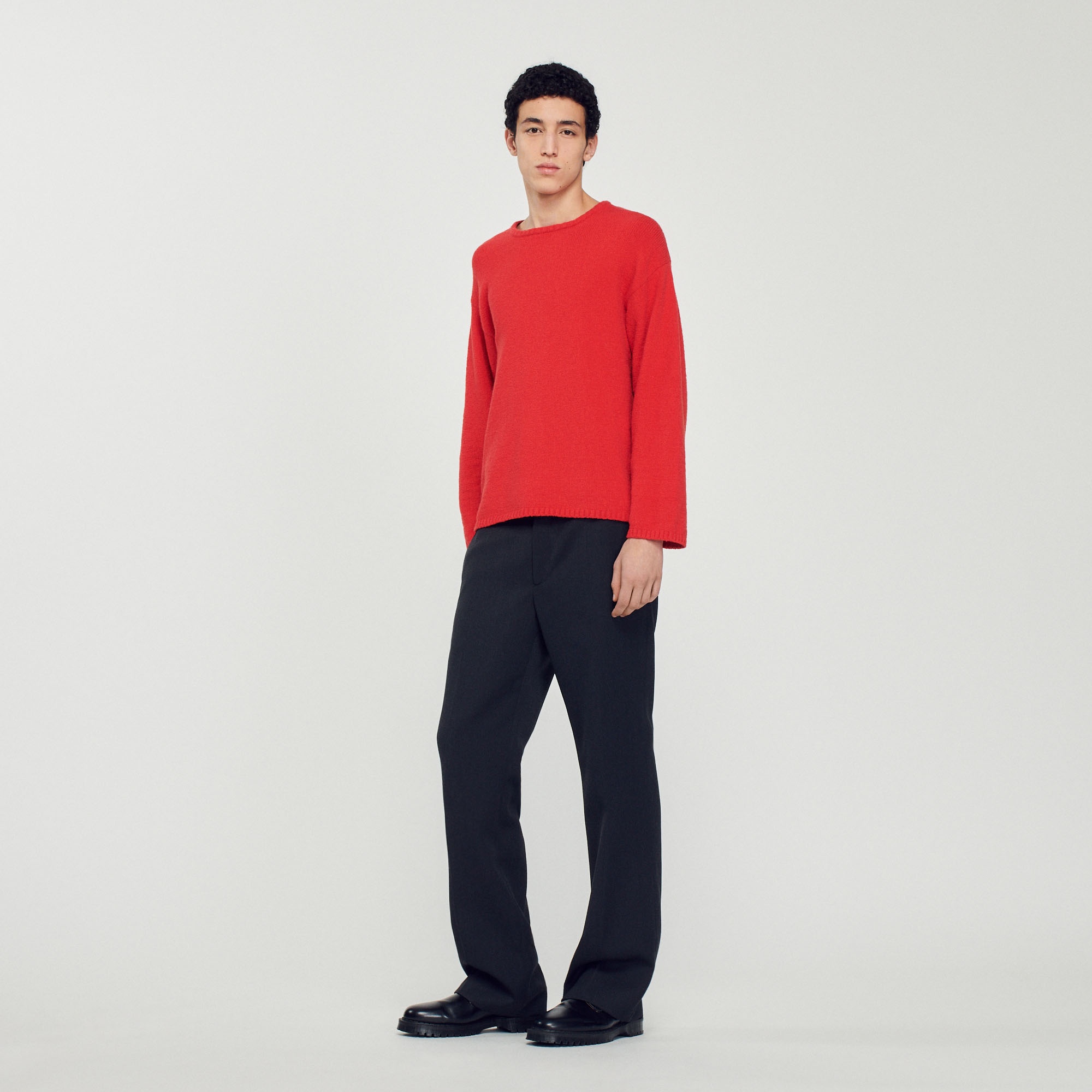 Bouclé knit sweater - 2