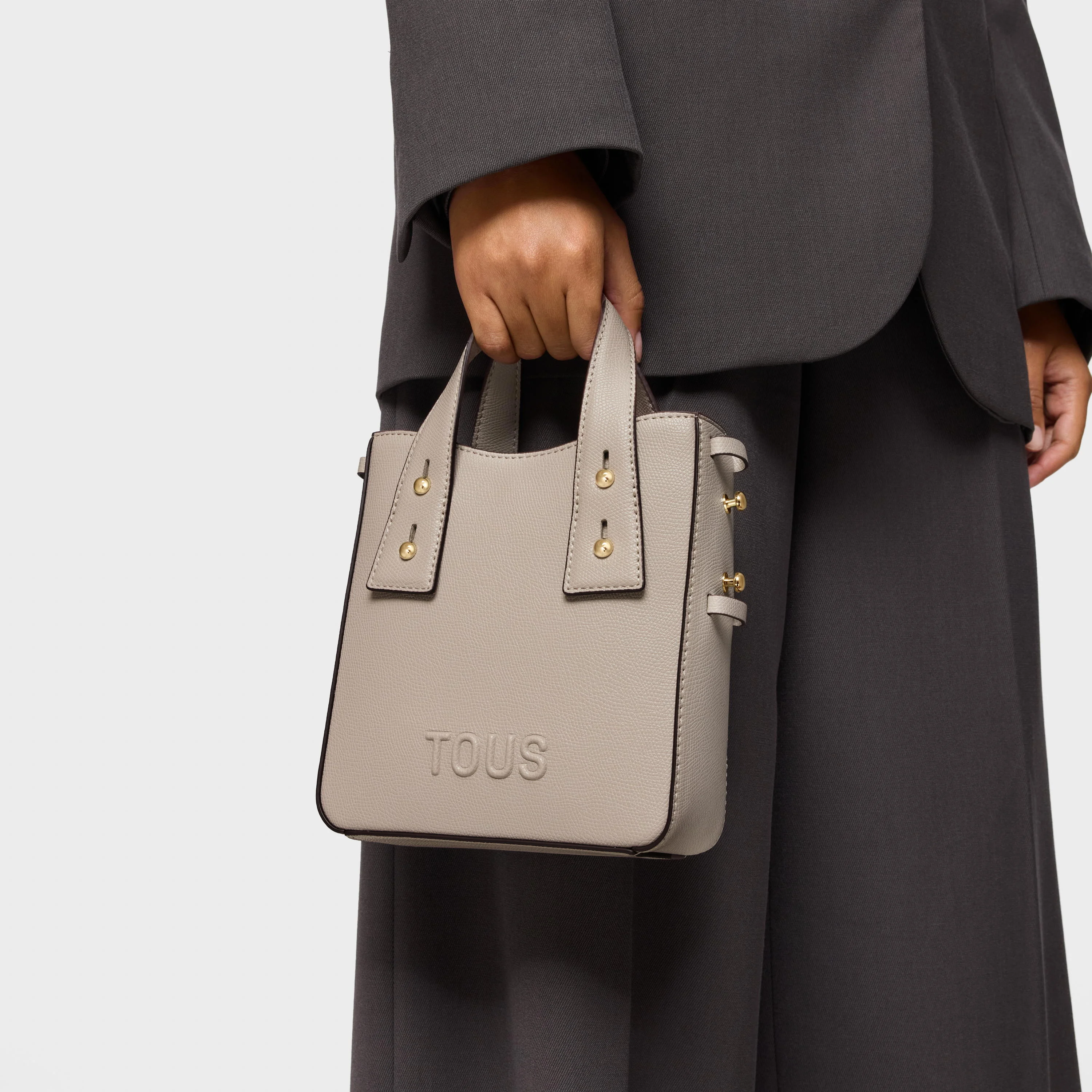 Taupe Minibag TOUS Back to Basics - 1