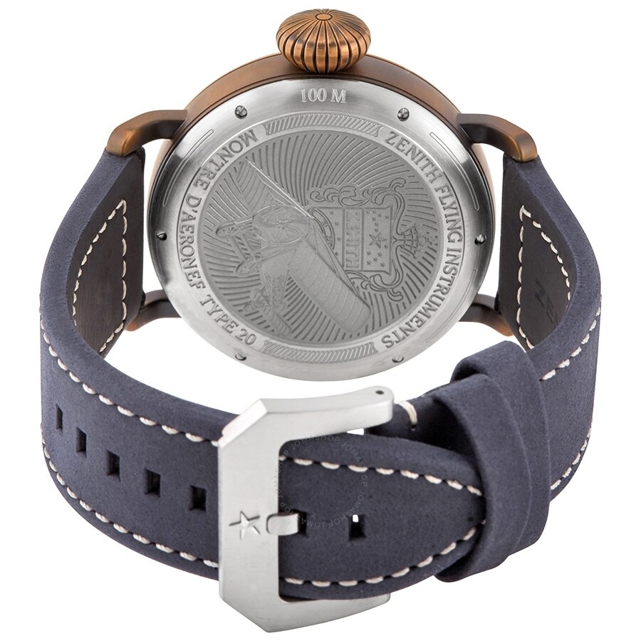 Zenith Pilot Type 20 Automatic Blue Dial Men's Watch 29.2430.679/57.C808 - 3