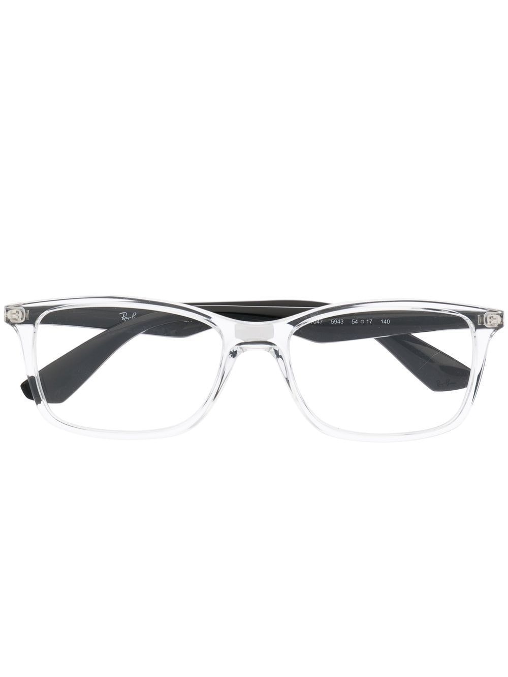 square-frame optical glasses - 1