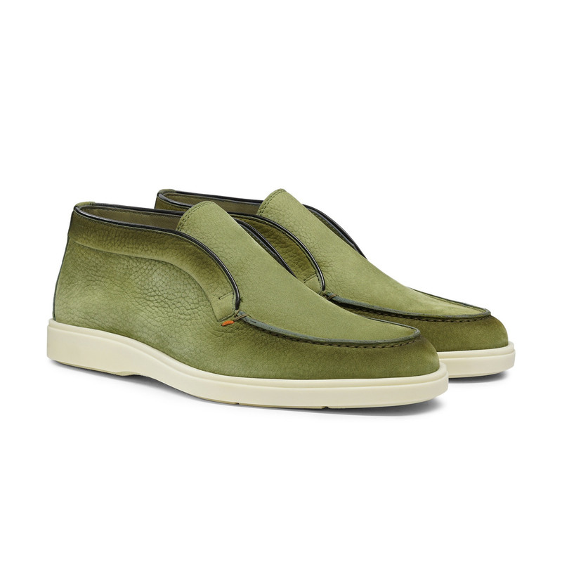 Men's green nubuck desert boot 3