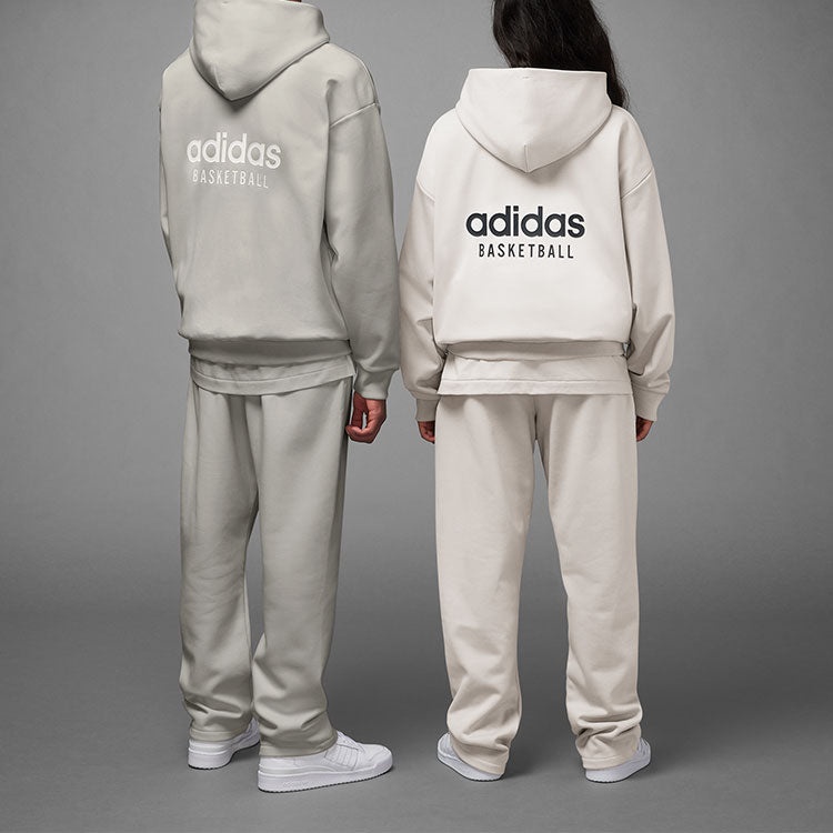 adidas Basketball Pants 'Grey' IA3429 - 4
