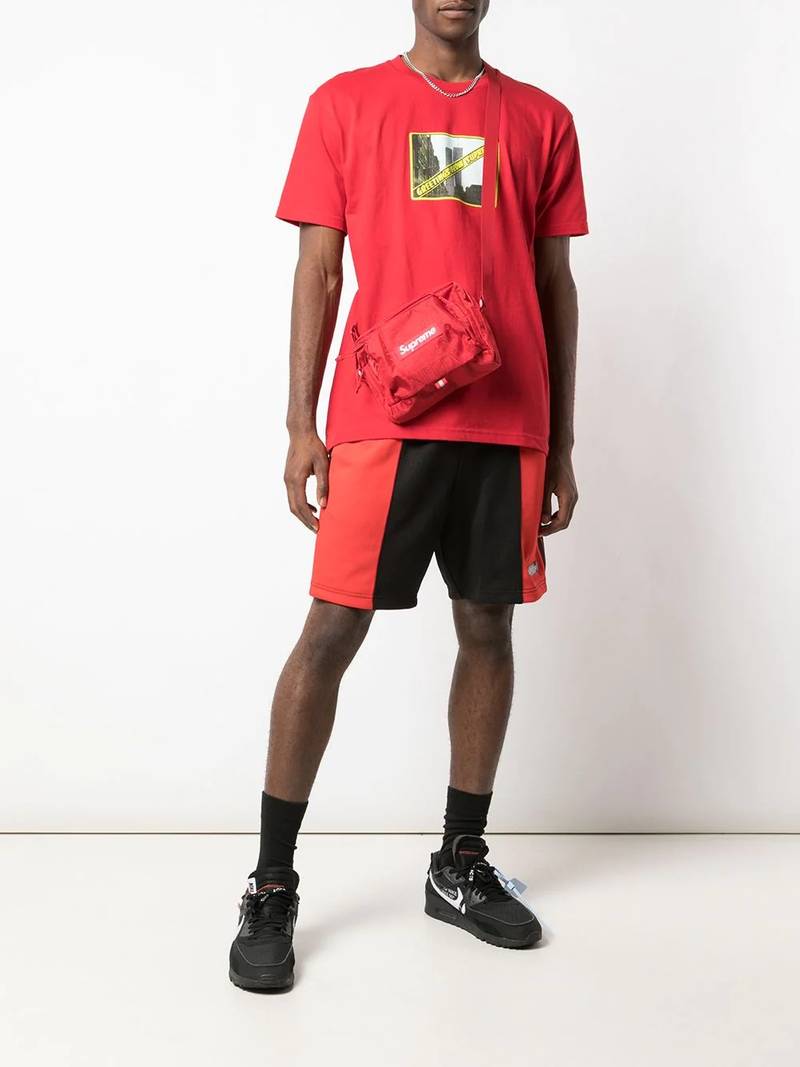 Supreme logo patch shoulder bag outlook