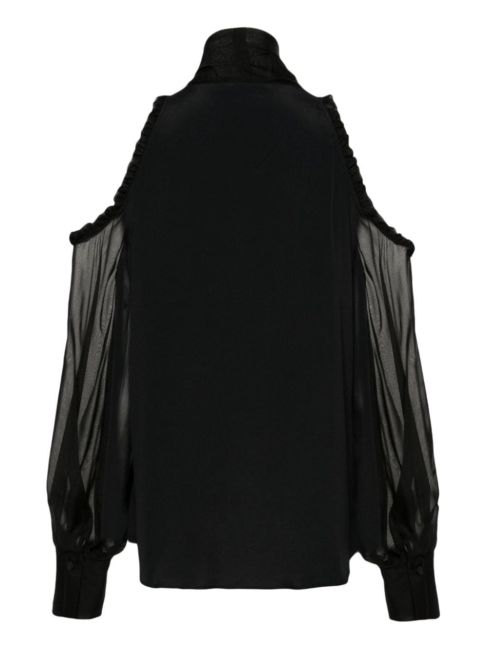 Gamay neck-tie blouse - 2