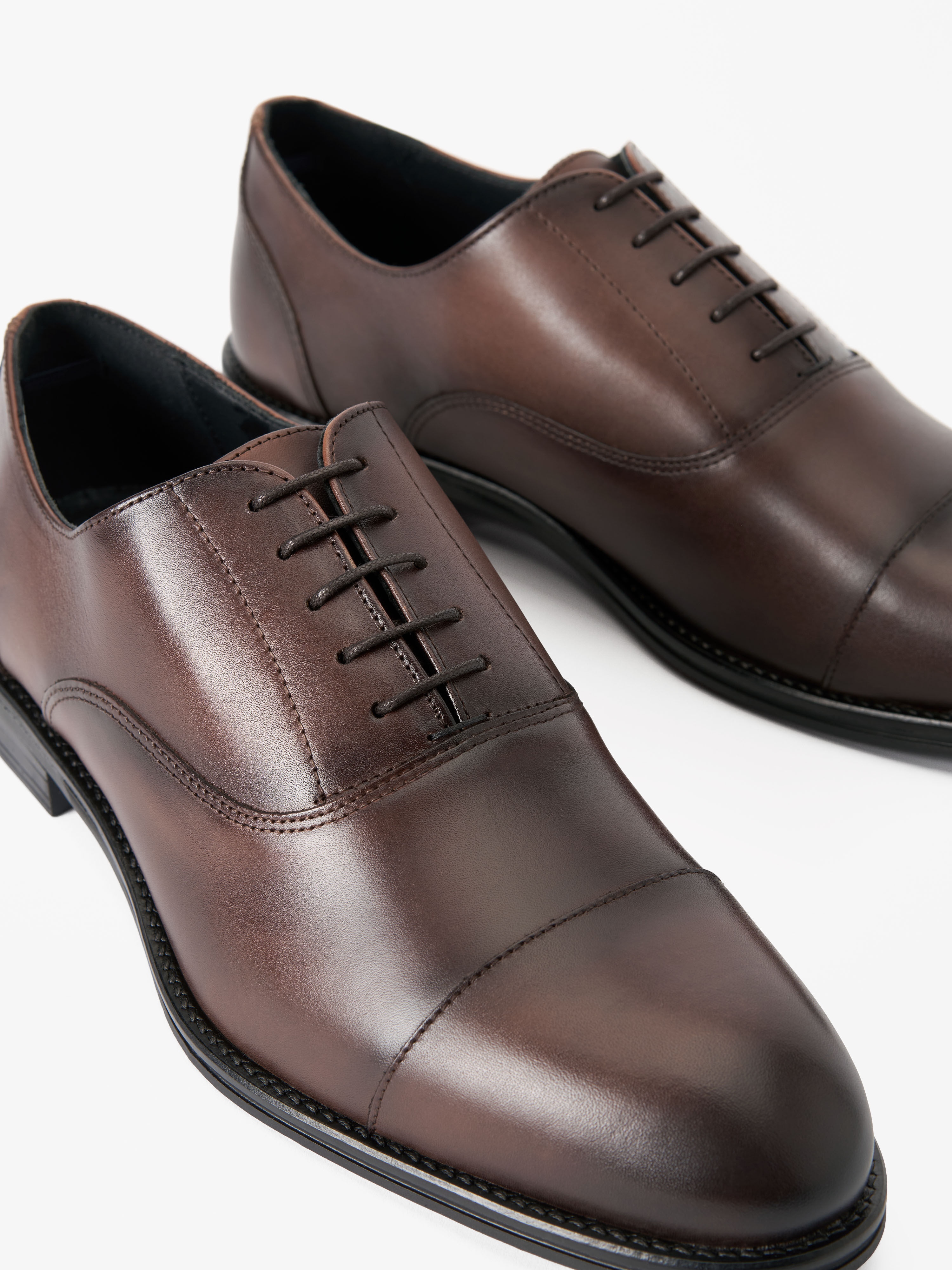 Lathan Leather Shoes - 3
