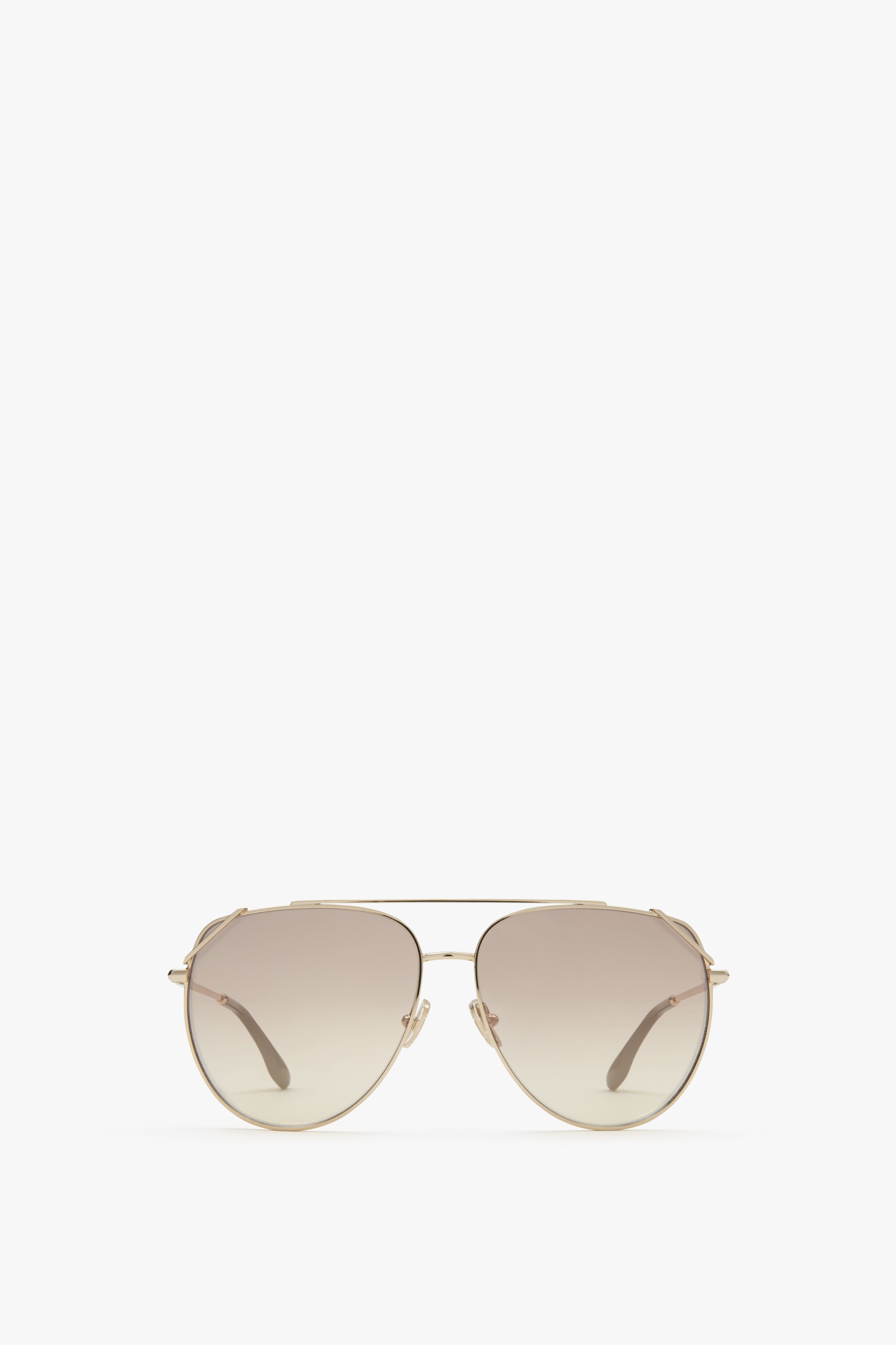Classic Aviator in Mirrored Gold - 1