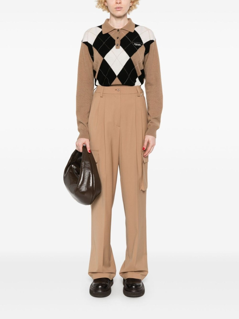 Herno tailored trousers outlook