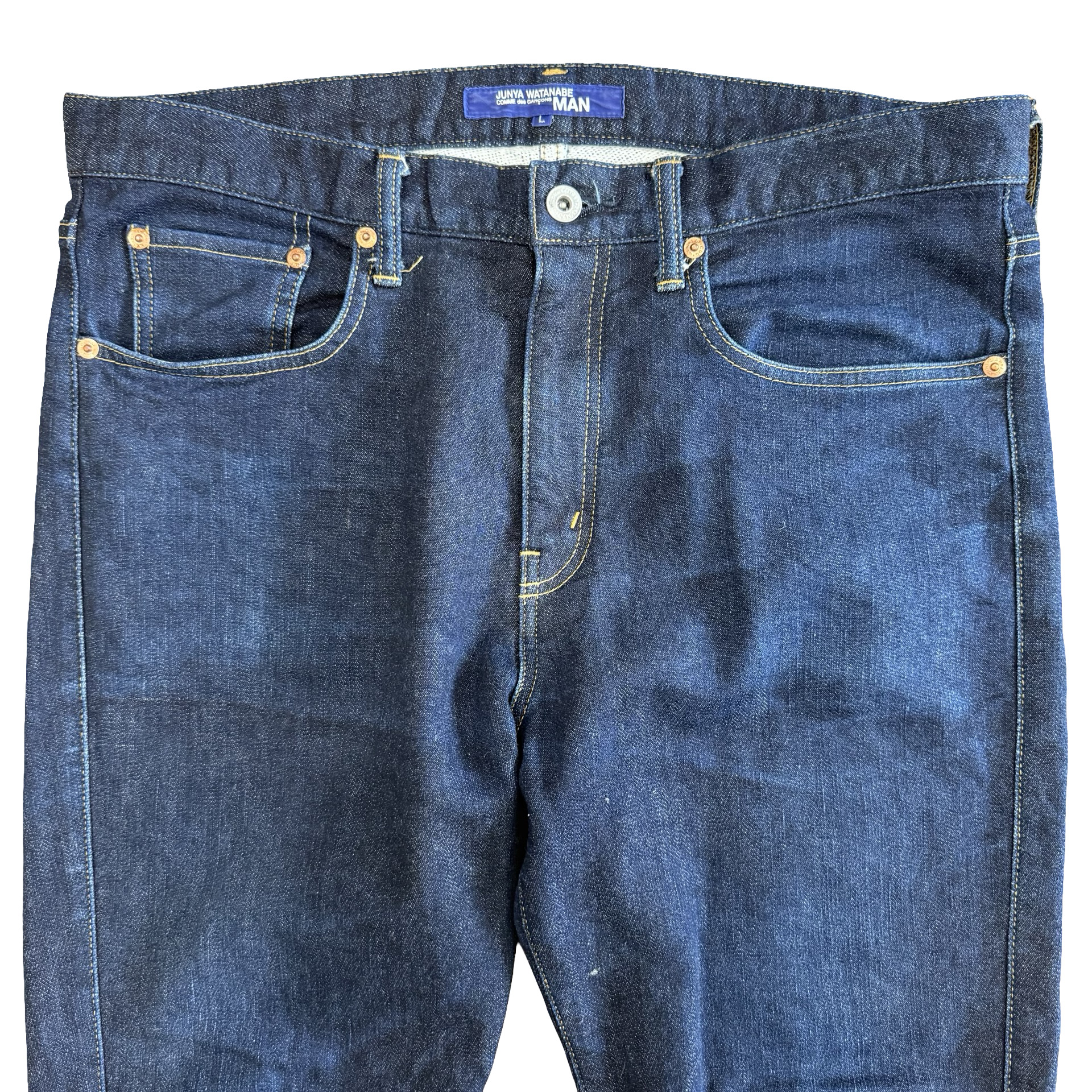 Junya Watanabe Plaid Pocket Detail Denim AW17 SZ Large - 2