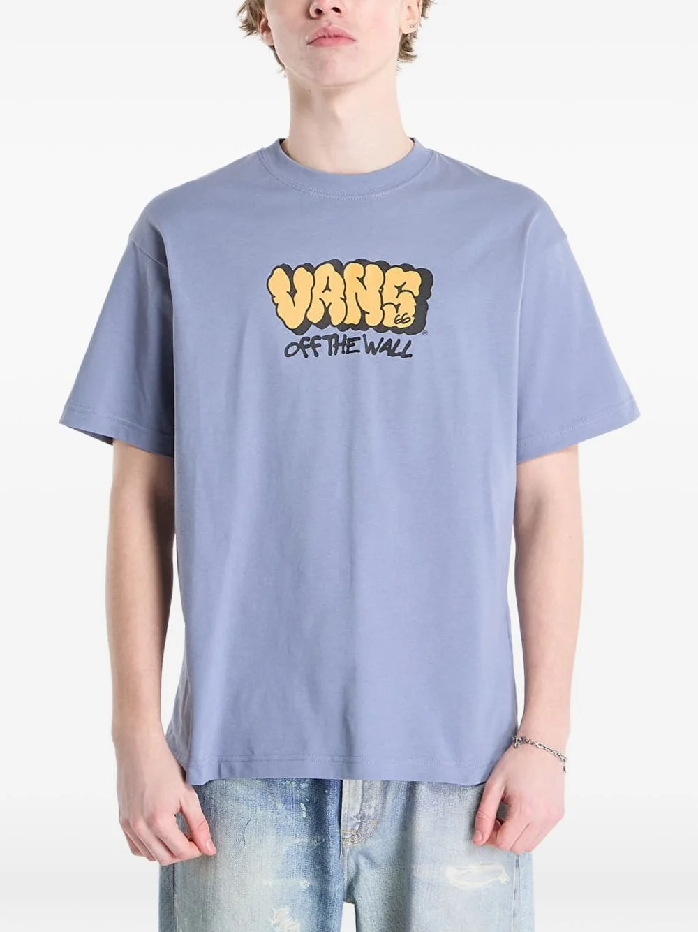 logo-print T-shirt - 1