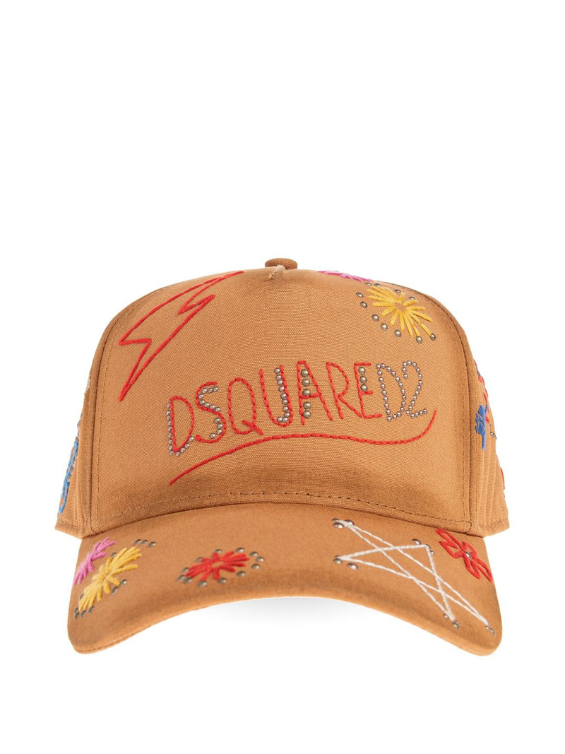 embellished-embroidered baseball cap 1