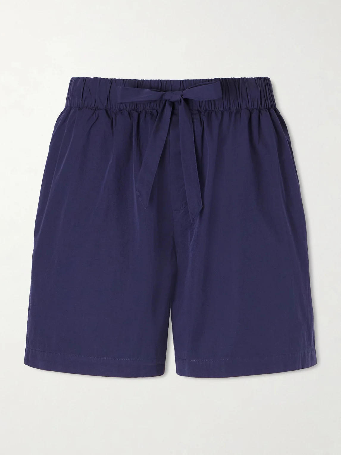Straight-Leg Organic Cotton-Poplin Shorts - 1