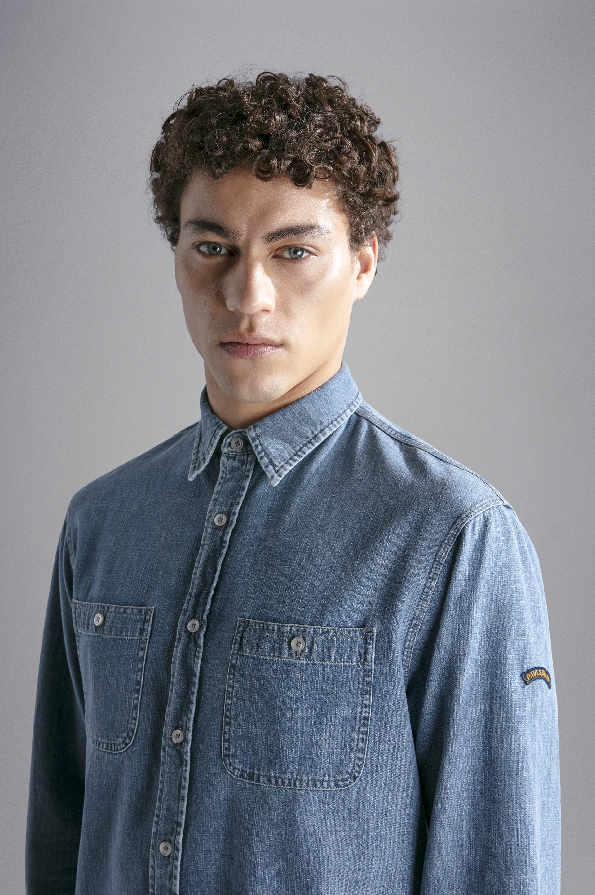 DENIM OVERSHIRT - 4