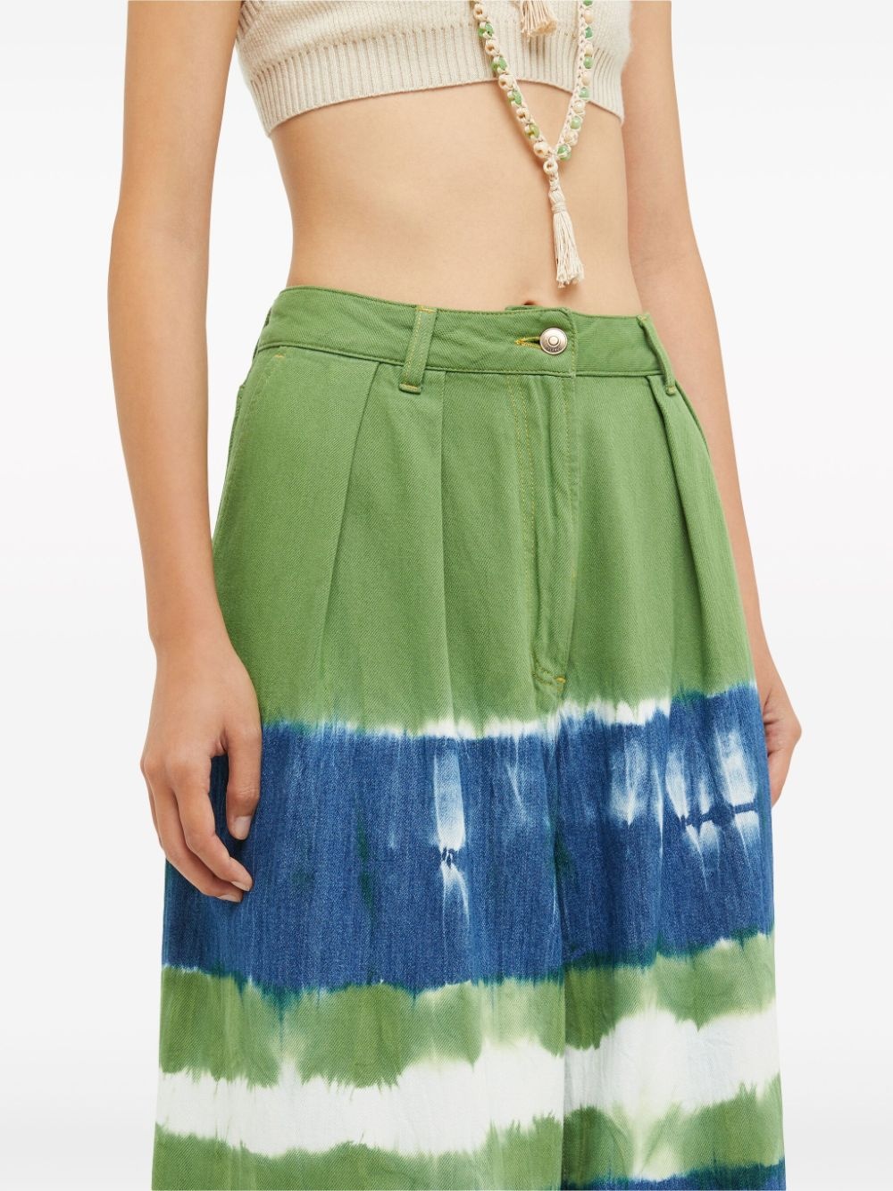 Magic Journey tie-dye jeans - 5