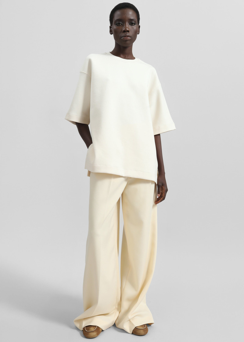 Melor Oversized T-Shirt - Cream 4