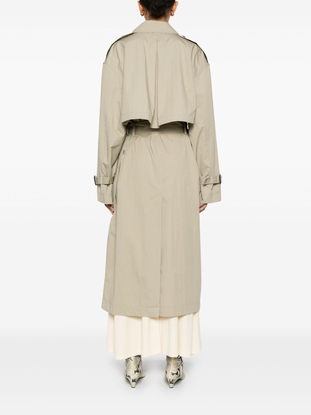 Crisp Summer trench coat - 4