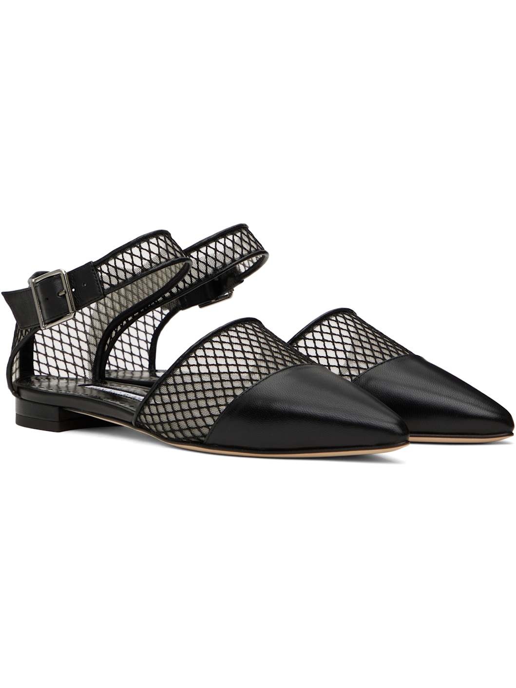 Black Jatelah Ballerina Flats - 4