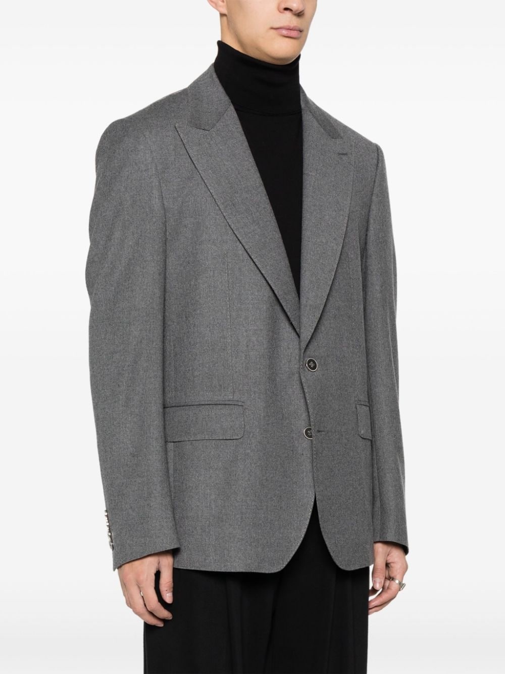 single-breasted blazer - 3